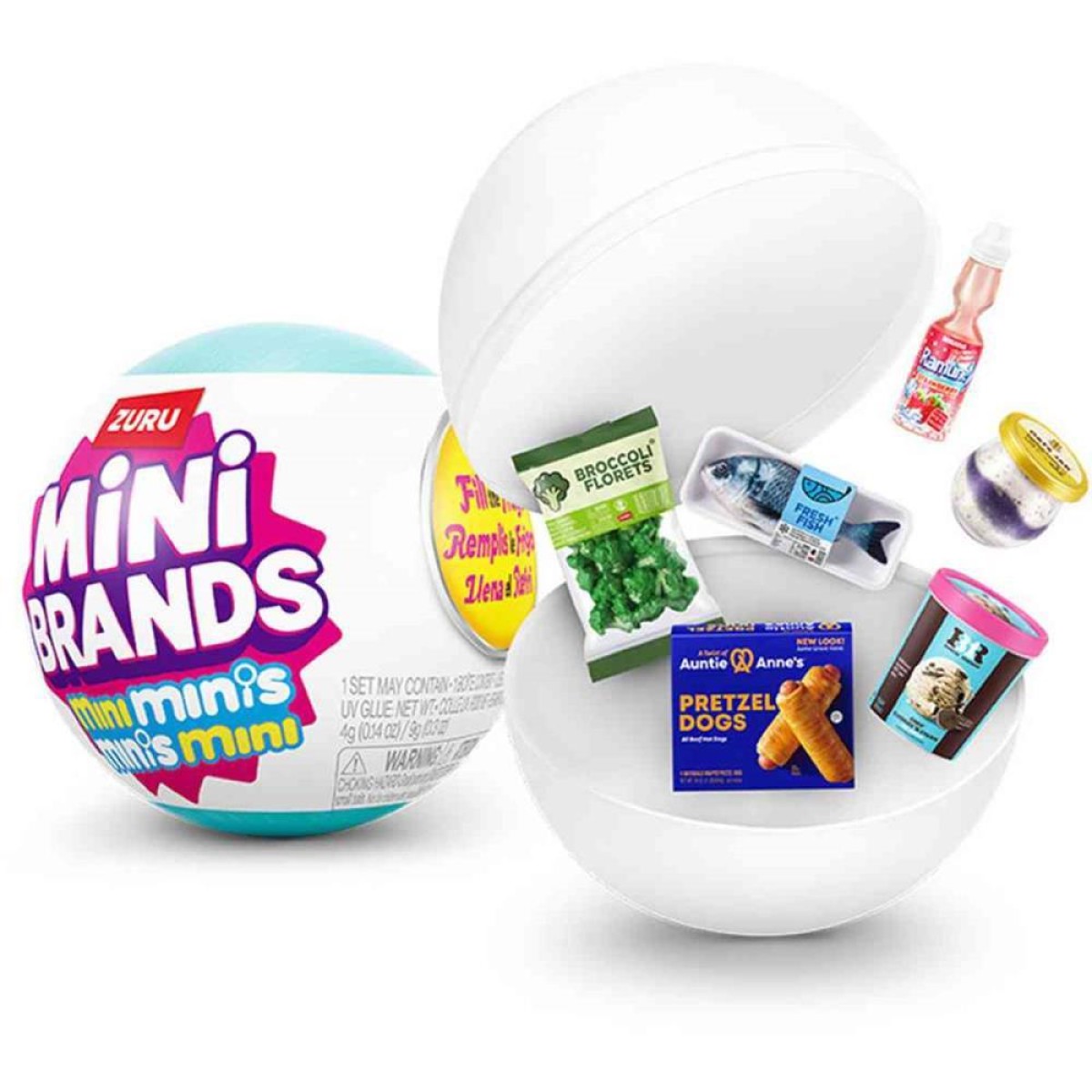 Miniatura Colecionavel Mini Brands Fill The Fridge