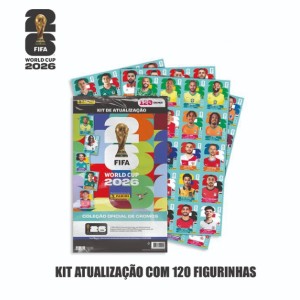 Copa Panini 2026 Kit Atualização Com 120 Figurinhas - Panini-330000-322