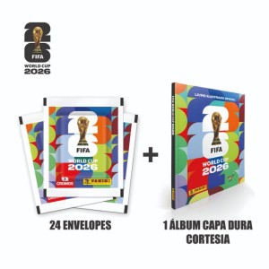Copa Panini 2026 Figurinhas Com álbum Capa Dura Cortesia - Panini