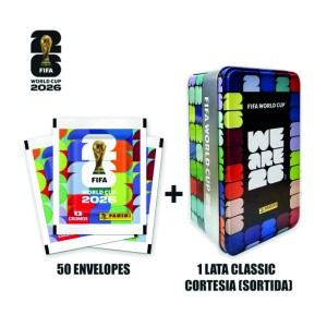 Copa Panini 2026 Figurinhas Com Lata Classic Cortesia - Panini