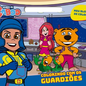 Mundo De Kaboo - Colorindo Com Os Guardiões
