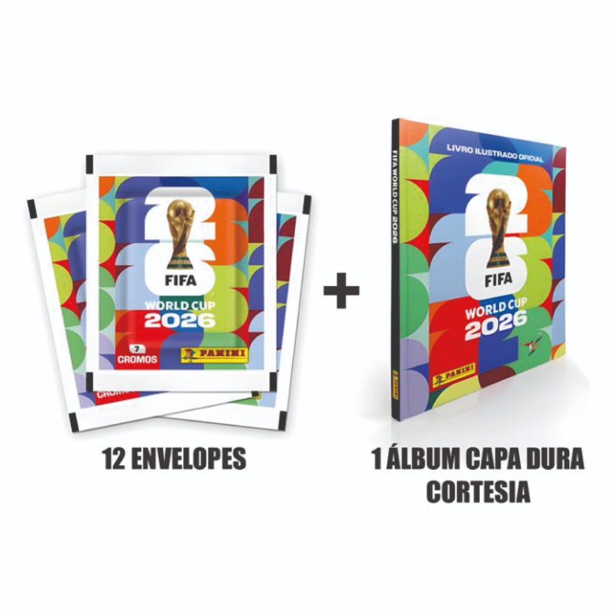 Copa Panini 2026 Figurinhas Com álbum Capa Dura Cortesia - Panini