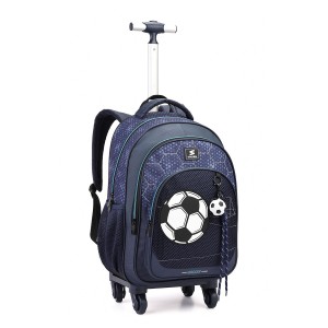 Mochila Infantil Masculina 17" Com Rodas