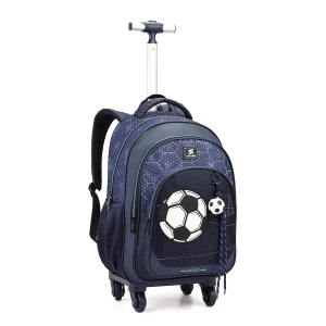 Mochila Infantil Masculina 17" Com Rodas