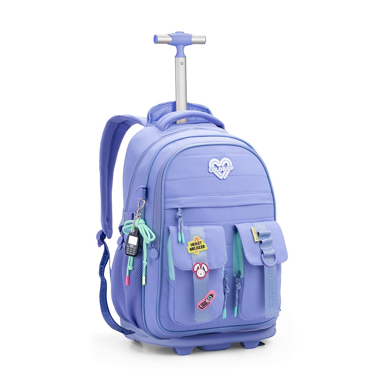 Mochila Laptop Feminina 18" Com Rodas