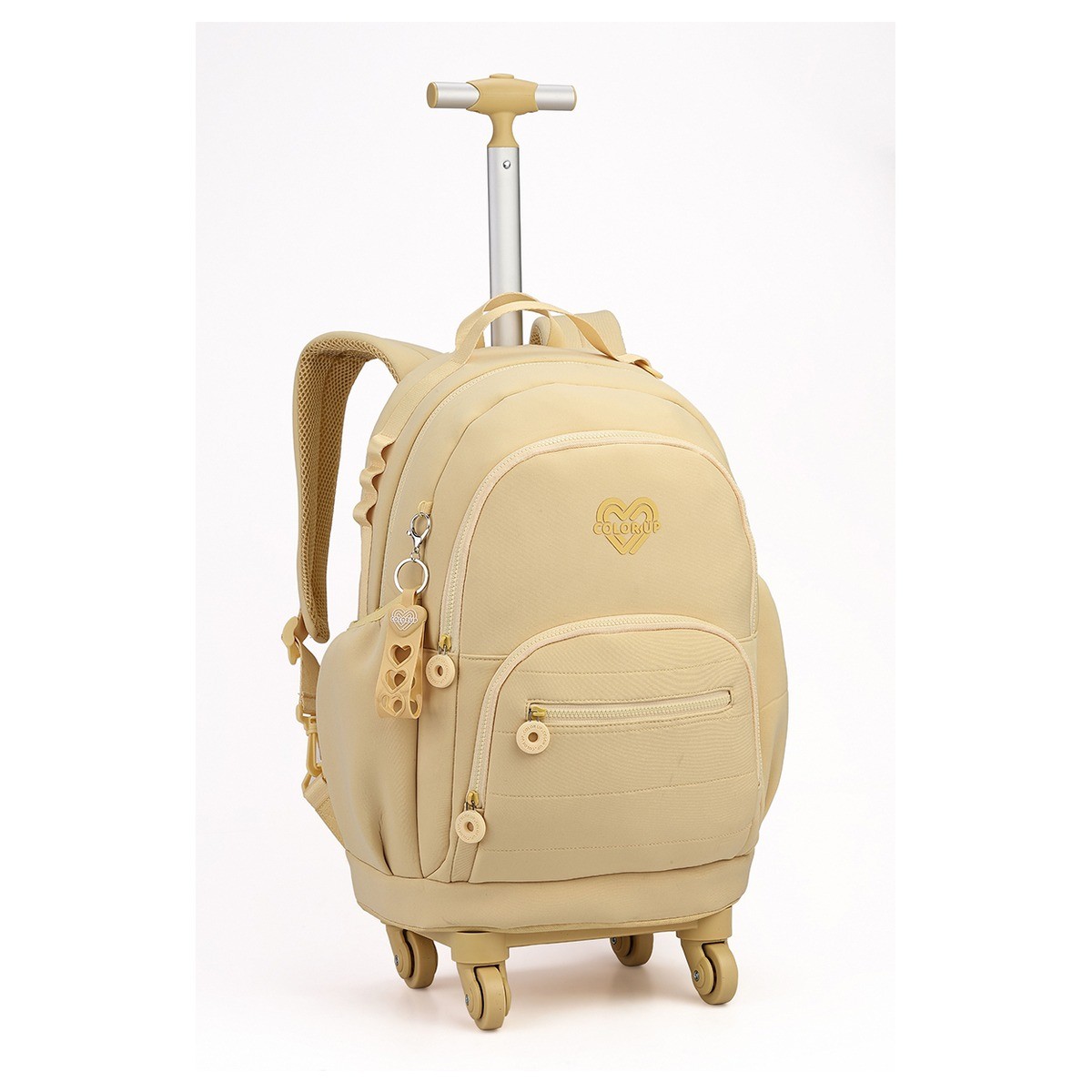 Mochila Laptop Feminina 19" Com Rodas