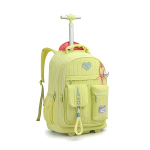 Mochila Laptop Feminina 19" Com Rodas