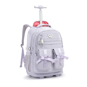 Mochila Laptop Feminina 19" Com Rodas