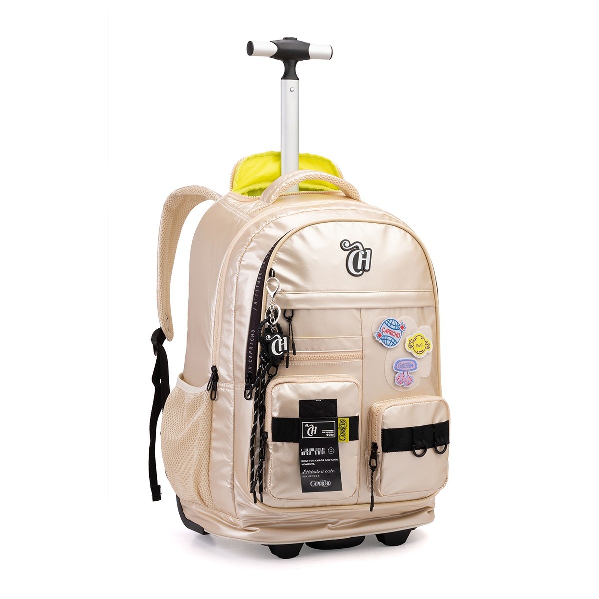 Mochila Laptop Feminina 19" Com Rodas