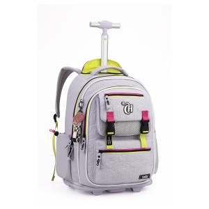 Mochila Laptop Feminina 18" Com Rodas