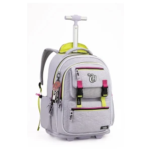 Mochila Laptop Feminina 18" Com Rodas