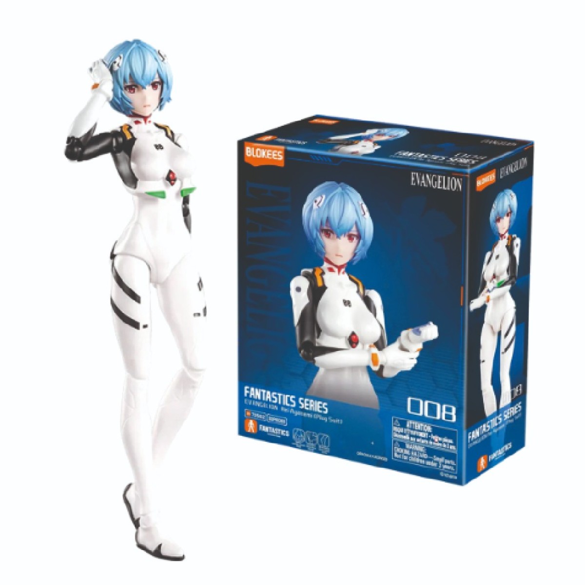 73562 - Evangelion Fantastics Series Ayanami Rei (plug Suit)