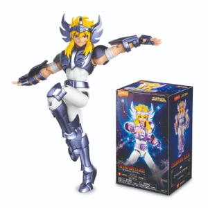 75008 - Cenário De Mangá Cygnus Hyoga Da Classe Campeã Saint Seiya