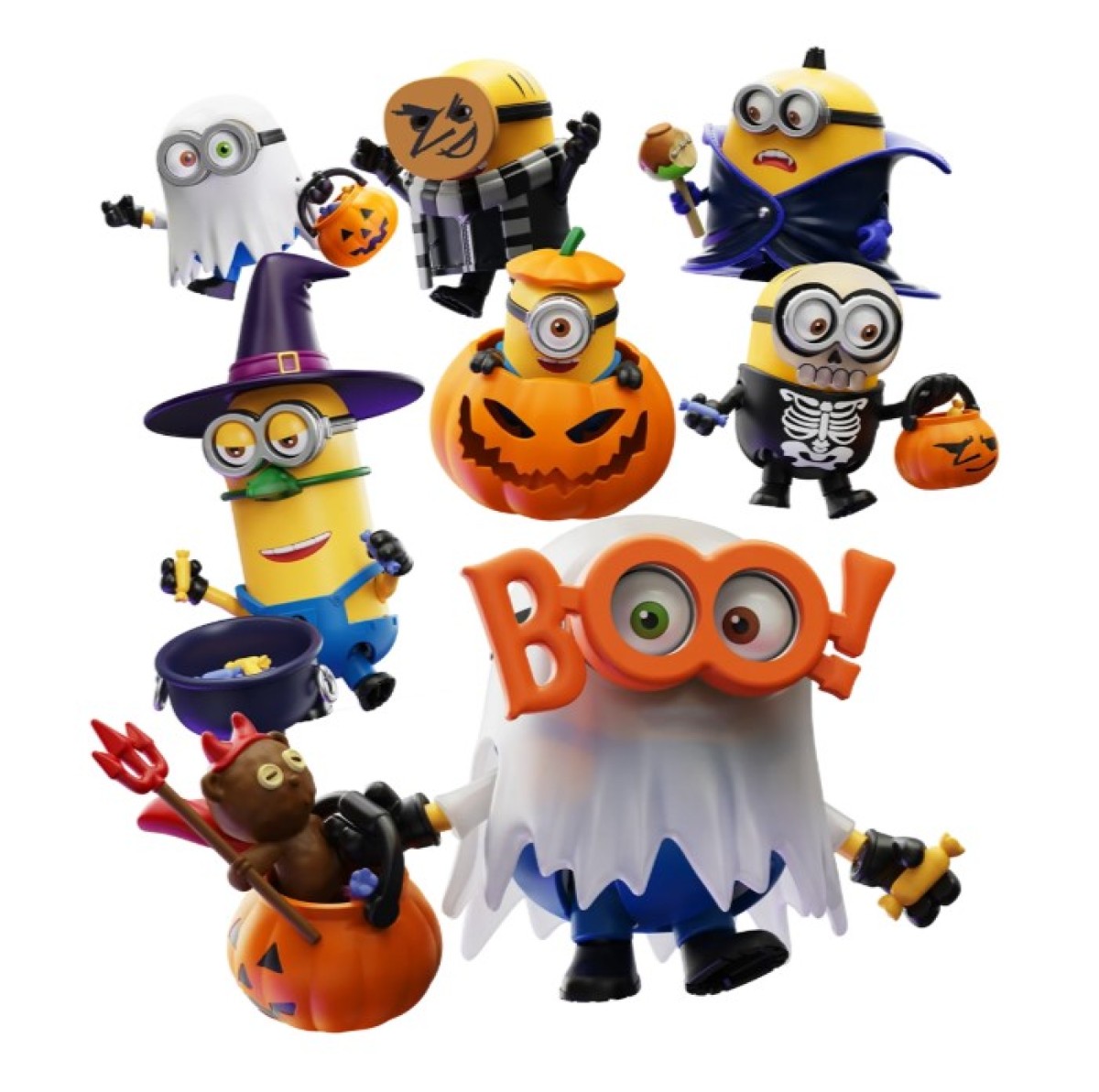 75663 - Minions Mokoo 03 Belloween 6 In 1