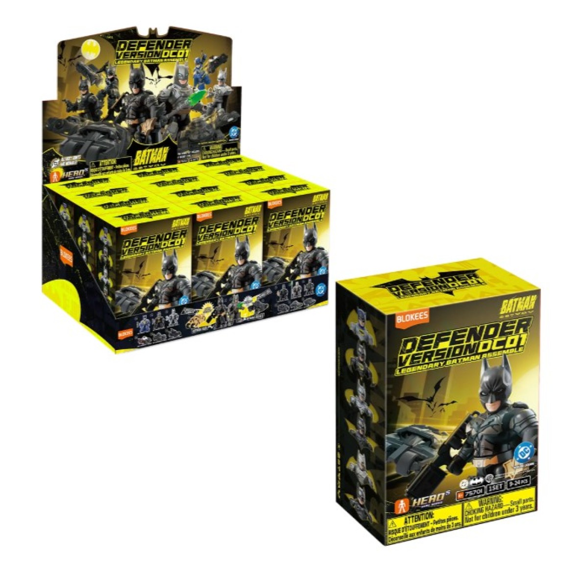 75701 - Dc Defender Version 01 Legendary Batman Assemble 12 In 1