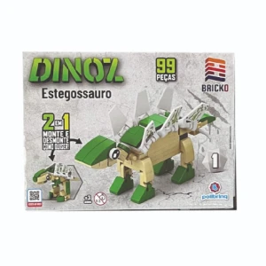 Bm045 - Brinquedo De Plástico Para Montar E Desmontar - Dinossauro