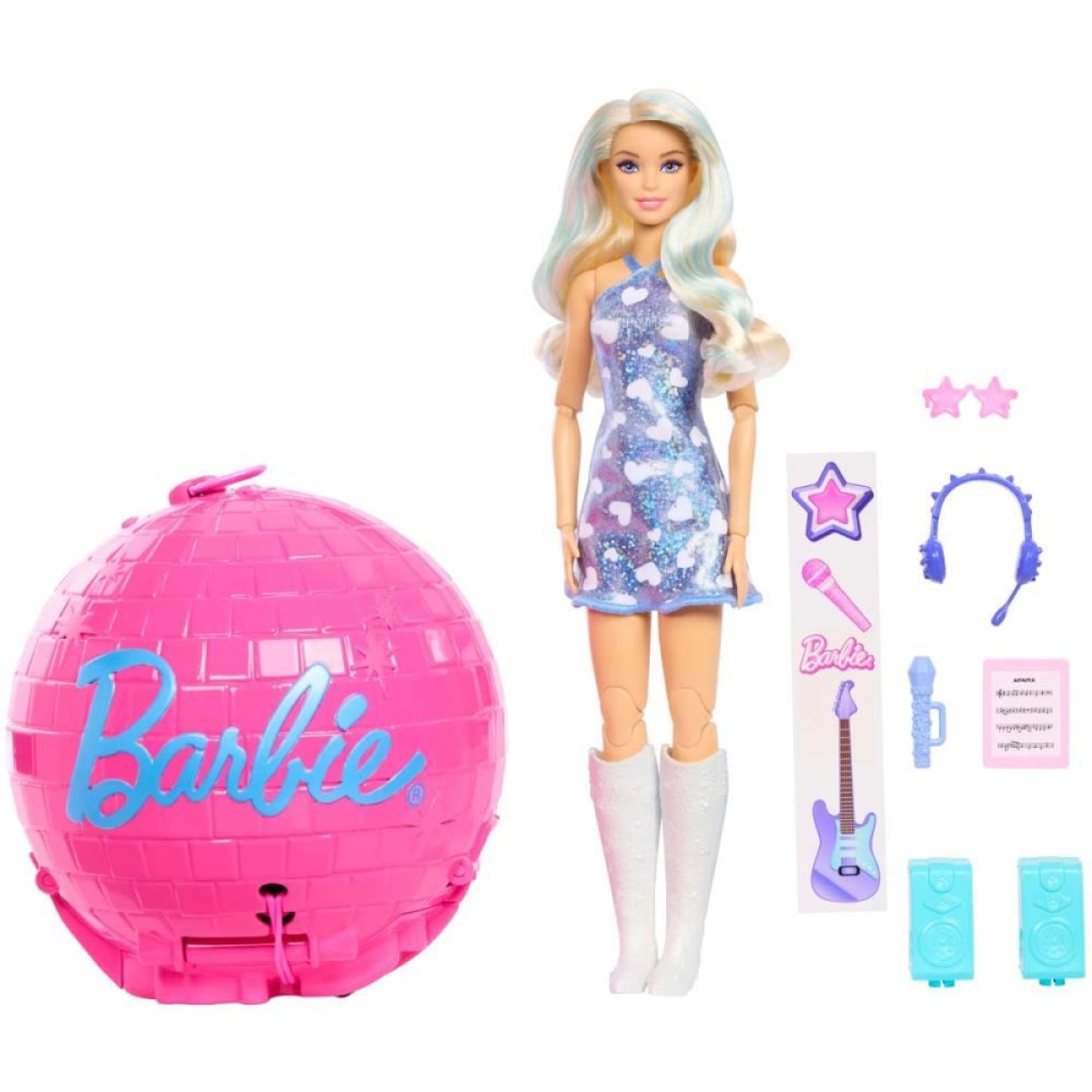 Barbie Profissoes Pop Star Reveal C/acessorios