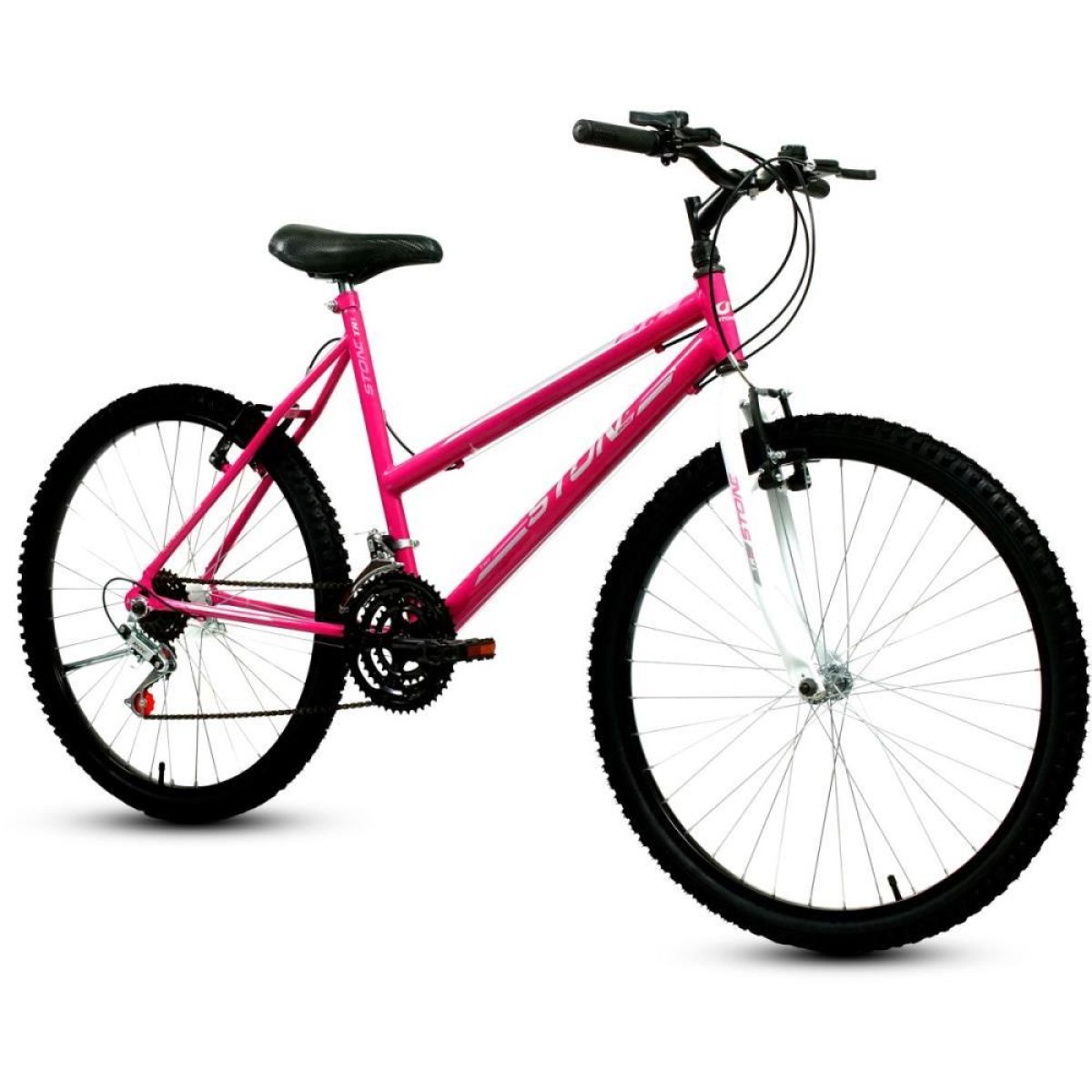 Bicicleta Aro 26 Tr-1 Branco/pink