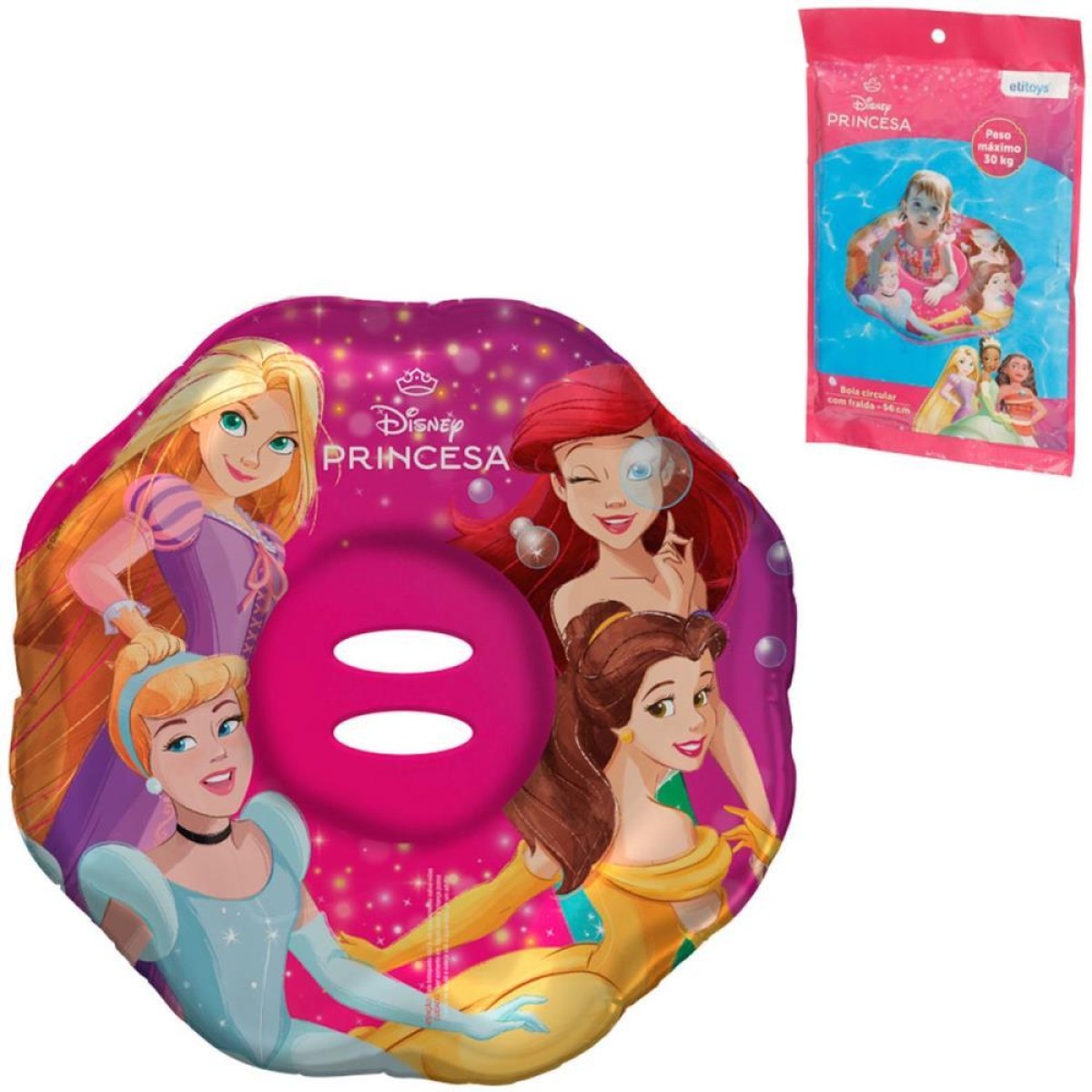Boia Inflavel Princesa Fralda Circular 56cm