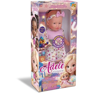 Boneca Com Mecanismo Adele Vogais Branca C/frases 4