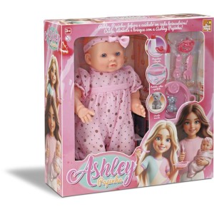 Boneca Ashley Papinha 34cm