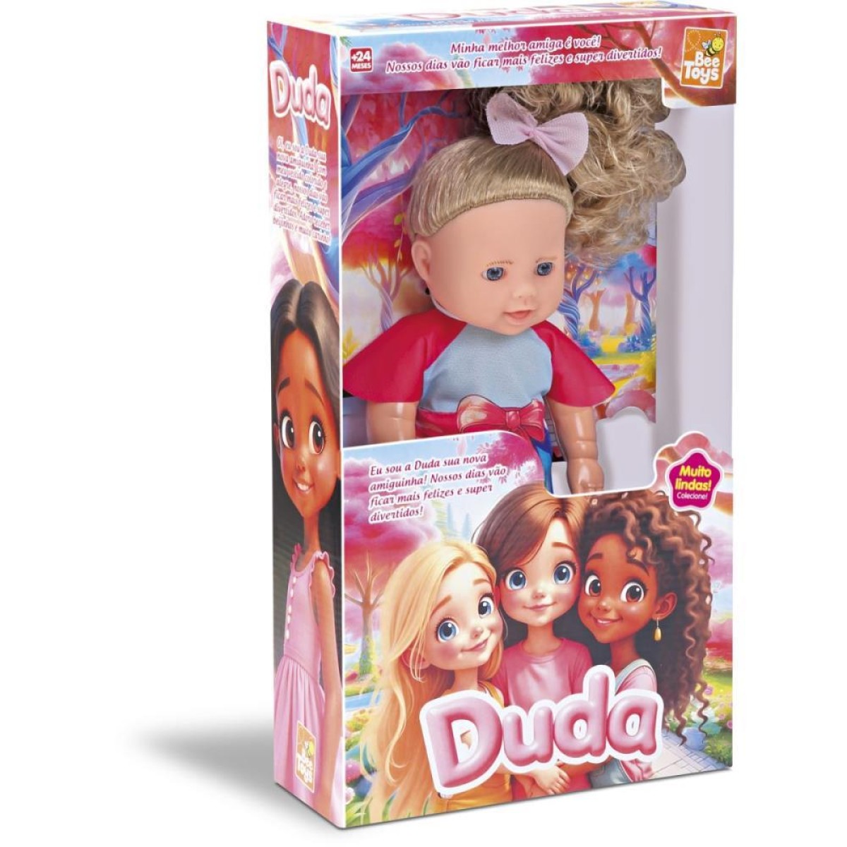 Boneca Duda Loira 32cm