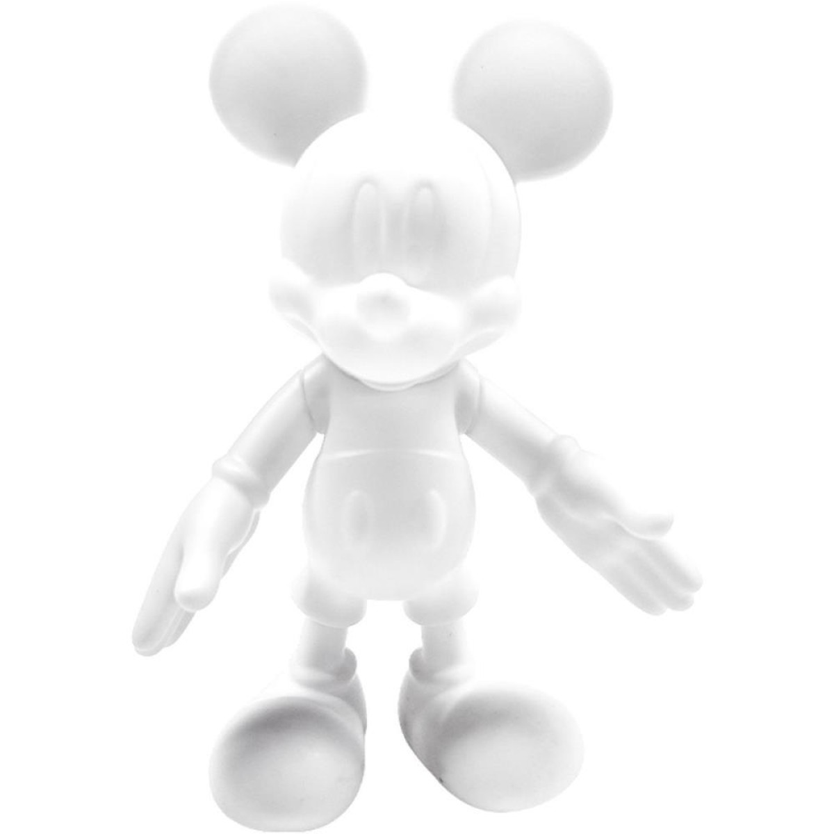 Boneco E Personagem Mickey Vinil P/pintar C/tinta