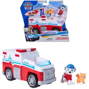 Boneco E Personagem Patrulha Canina Marshall Rescu