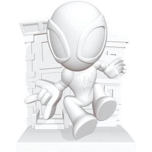 Boneco E Personagem Spider-man Vinil P/pintar