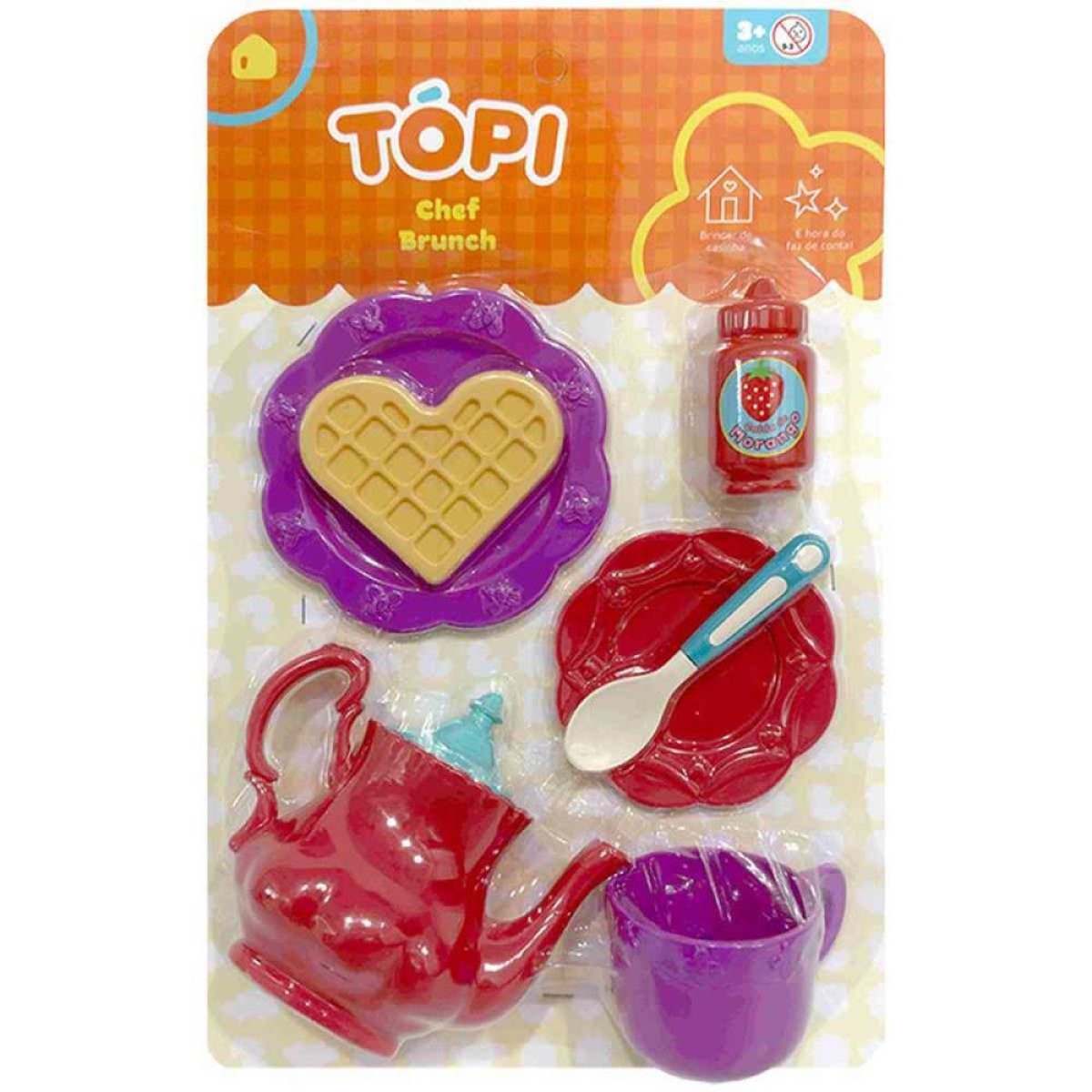 Brincando De Casinha Topi Chef Brunch