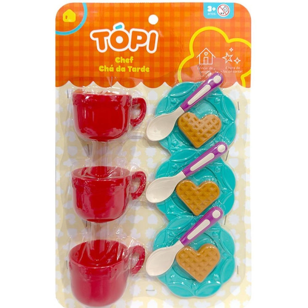 Brincando De Casinha Topi Chef Cha Da Tarde