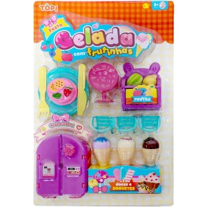 Brincando De Casinha Topi Festa Gelada Com Frutinha
