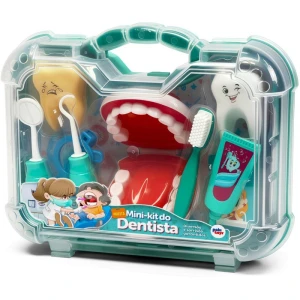 Brincando De Profissoes Maleta Kit Dentista Grande