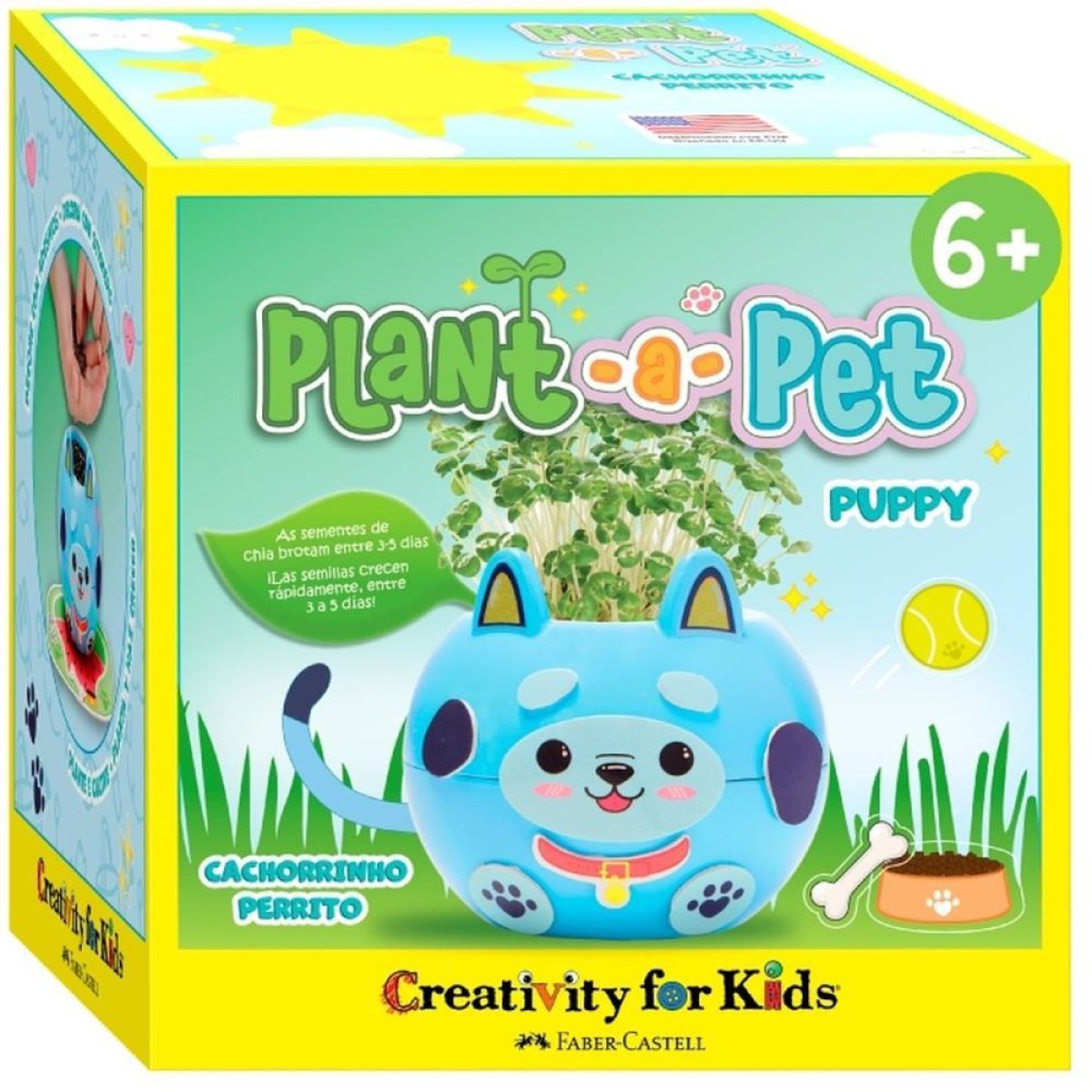 Brinquedo Criativo Cfk Plant-a Pet Cachorrinho