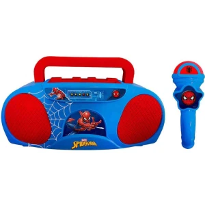 Brinquedo Diverso Spider-man Boom Box Karaoke