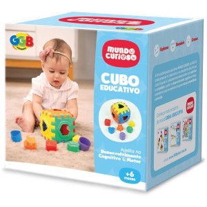 Brinquedo Educativo Cubo Educativo