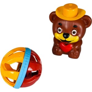 Brinquedo Educativo Kit Ursinho Cacau C/som