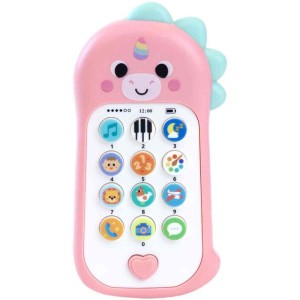 Brinquedo Para Bebe Phone Bilingue Zoo Unicornio