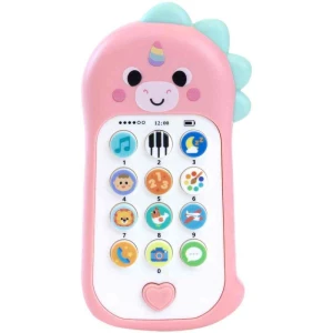Brinquedo Para Bebe Phone Bilingue Zoo Unicornio