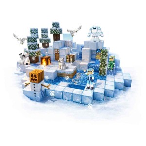 Brinquedo Para Montar Blocks Supercraft Artico 120pc