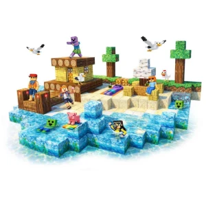 Brinquedo Para Montar Blocks Supercraft Tropical 120