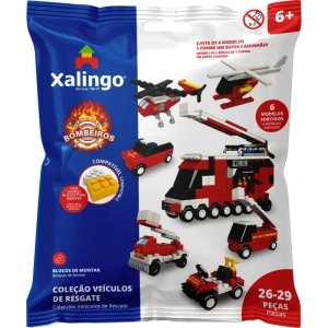Brinquedo Para Montar Bombeiros Mix 26/29pcs