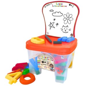 Brinquedo Para Montar Kidverte Lousa/letras/numer 42