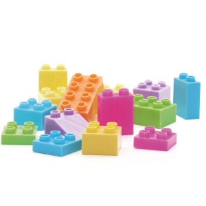 Brinquedo Para Montar Sacola Com Blocos 49 Pecas