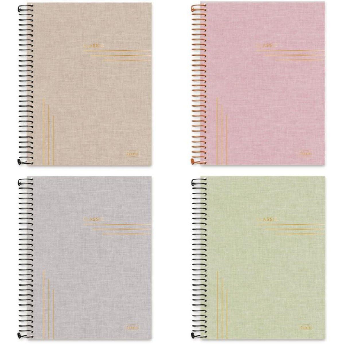 Caderno 01x1 Capa Dura Classic + Planner 88fls