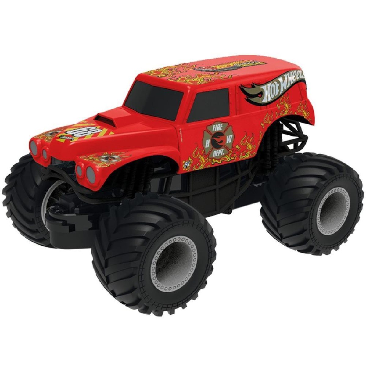 Carrinho A Friccao Hot Wheels Monster Truck Titan