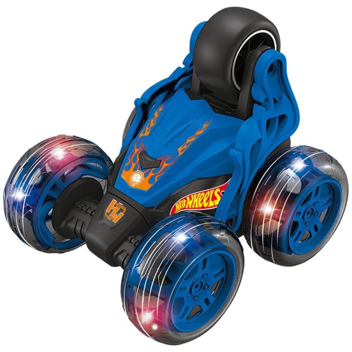 Carrinho Controle Remoto Hot Wheels Stunt 4 Canais Luz
