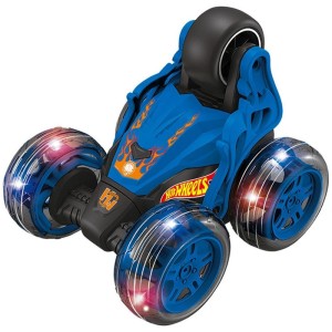Carrinho Controle Remoto Hot Wheels Stunt 4 Canais Luz