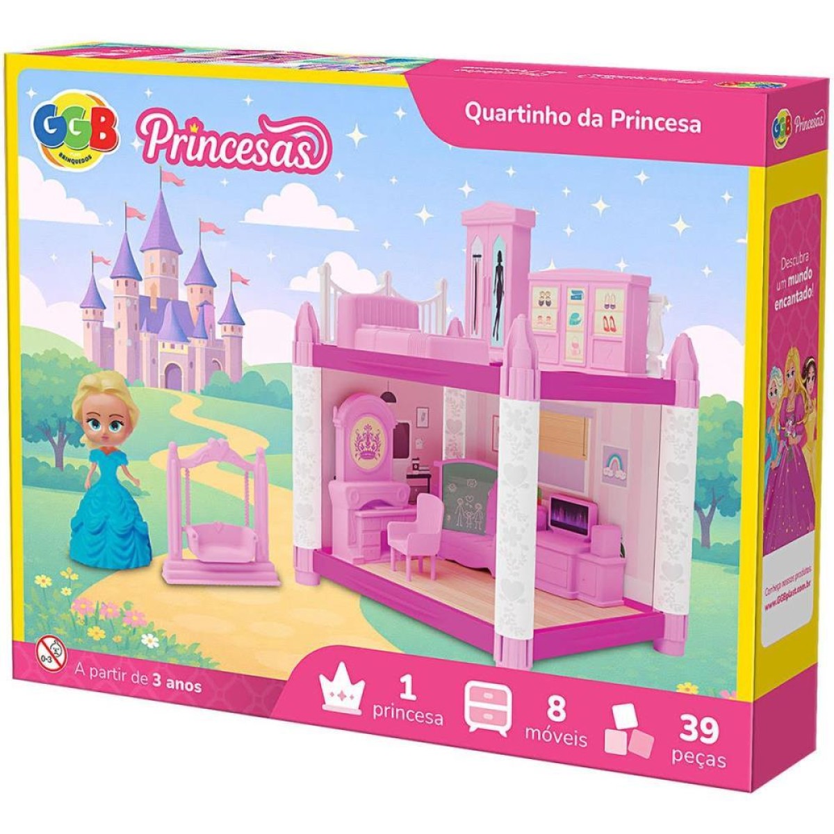 Casinha De Boneca Quartinho Da Princesa
