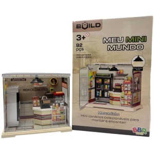 Cenario Tematico (playset) Meu Mini Mundo Mercadinho 92pc